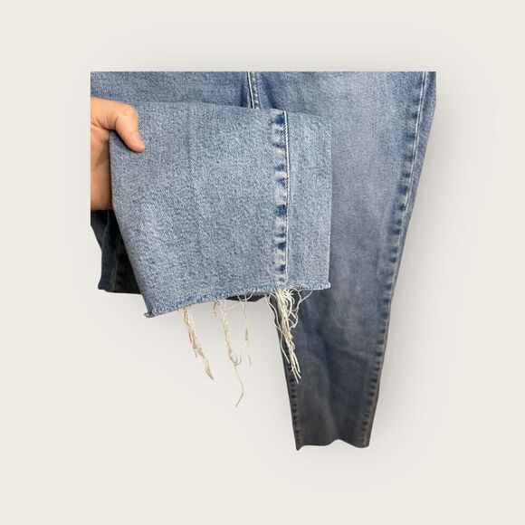 J. Crew Essential Straight Jean in All-Day Stretch Palm Blue Wash Size 28 - Picture 7 of 9